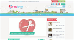 Desktop Screenshot of anneform.com