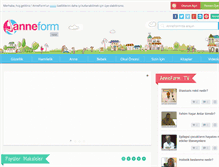 Tablet Screenshot of anneform.com